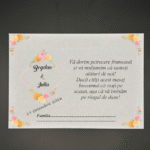 Plic de dar clasic personalizat - Young 01
