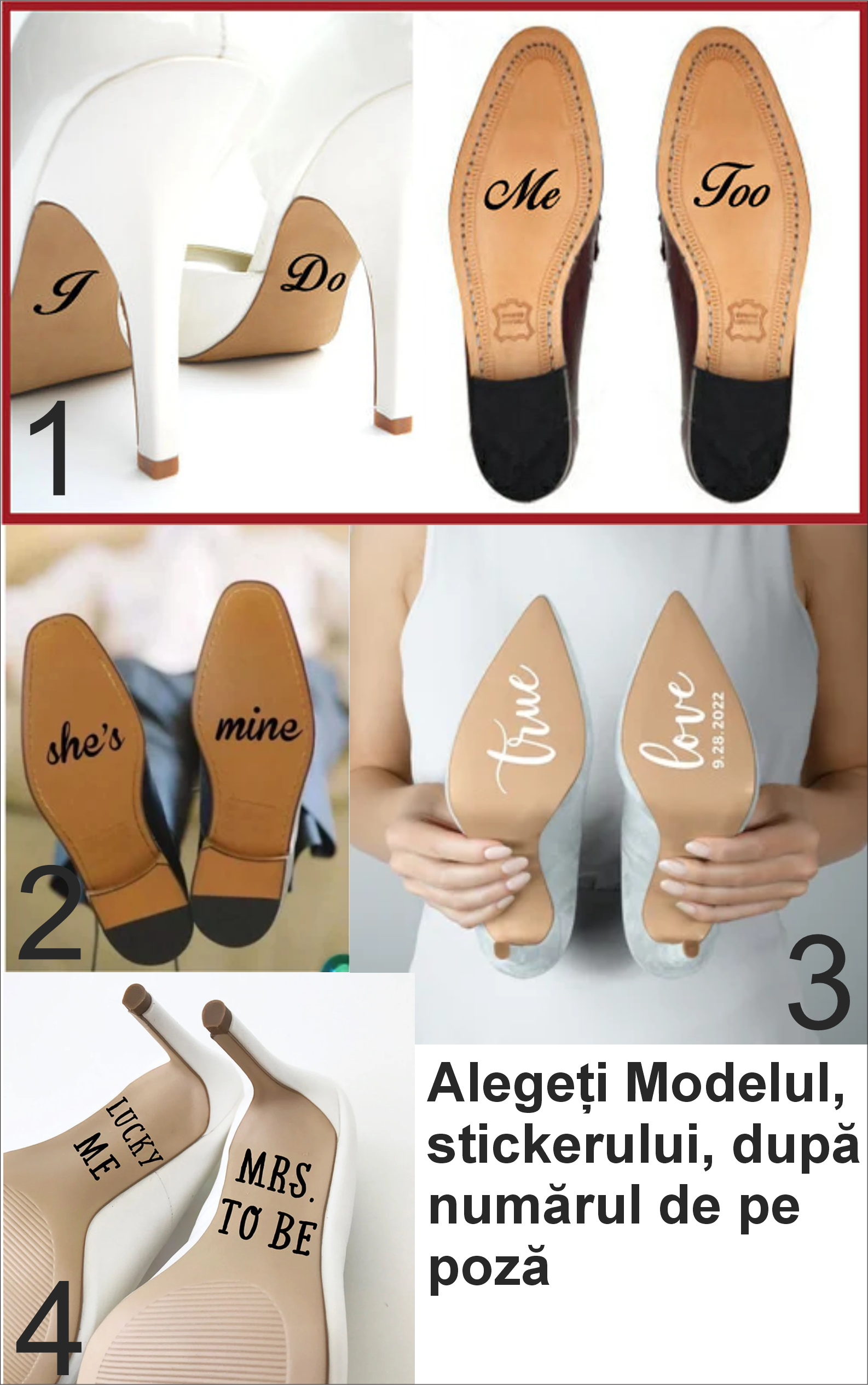 stiker Sticker pentru pantofi - imagine 1
