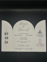 Invitatie de nunta - Cod 2618 - imagine 2